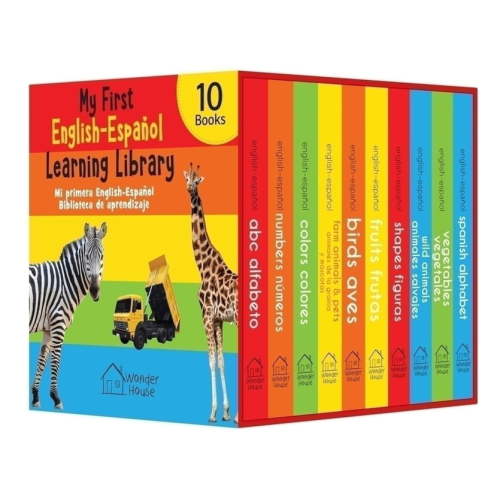 My First English - Español Learning Library (Mi Primera English - Español Learning Library): Boxset of 10 English - Span, (Paperback)