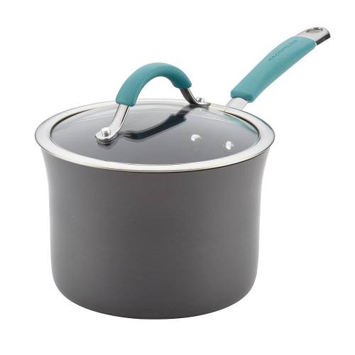 Rachael Ray® Cucina 3-qt. Hard-Anodized Sauce Pan