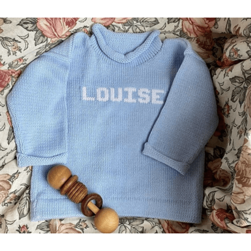 Custom Knit Pullover | Personalized Sweater for Baby and Kids | Winter clothes for babies | Baby pullover | Baby Sweater |