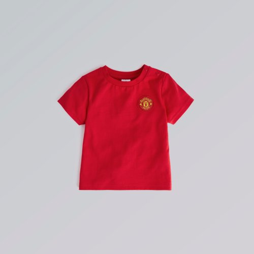Manchester United Baby Crest T-Shirt Red