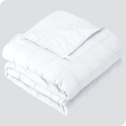 Bare Home Cotton Twill Weighted Blanket & Reviews | Wayfair