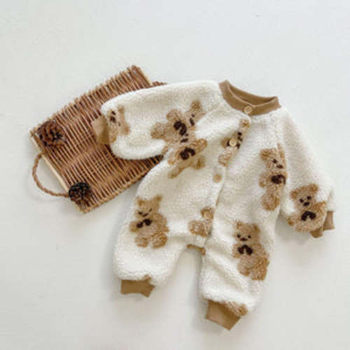 Furry Teddy Romper – Teeny Mini Me