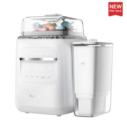 Papablic SafeguardPlus™ Baby Bottle Washer System. If bought before May 10th, there is $100 discount.