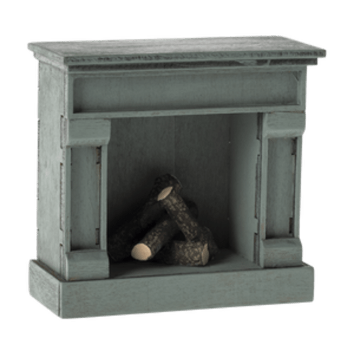 Fireplace for Mice, Blue – Maileg - Maileg USA