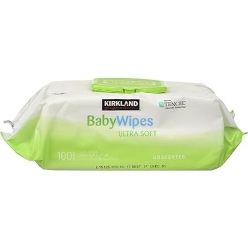 Kirkland Baby Wipes Unscented (Pack of 3)