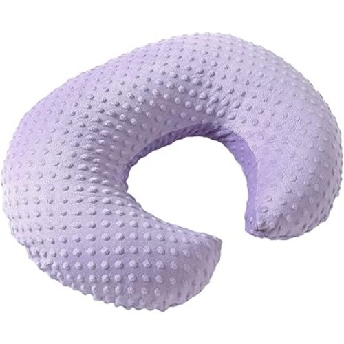 Pillowcase for Nursing Pillow and Positioner for Breastfeeding and Bottle Feeding, Propping Baby, Tummy Time, Baby Sitting Support, Awake-Time Support, Pillow Cover Only (Orchid)