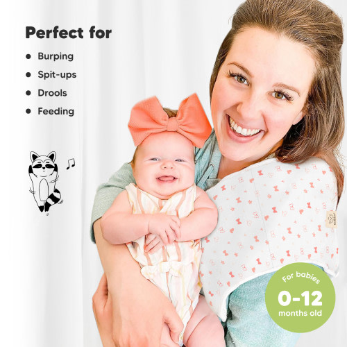 Urban Burp Cloths (5 Pack) - Butterflies