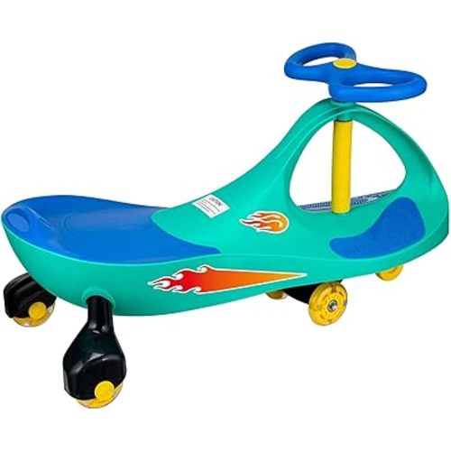 PlasmaCar Lightning Glow Rider - Inertia & Movement Powered Ride-On Toy, Light-Up Wheels, Indoor-Outdoor Play