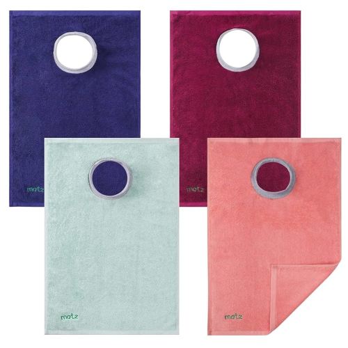 MATZ Terry Towel Slip On Baby Bibs | Full Coverage | Ultra Absorbent 100% Cotton | Pullover For Babies And Toddlers | Feeding Drooling And Teething | Unisex Baby Bib With Soft Ribbed Neck