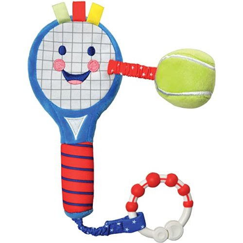 Tennis Racket | Suitable from Birth to 2 Years | Your First Tennis Racket | to Inspire and Play with | Extra Sensory Features for Babies | Part of The LITTLE SPORT STAR Baby Collection