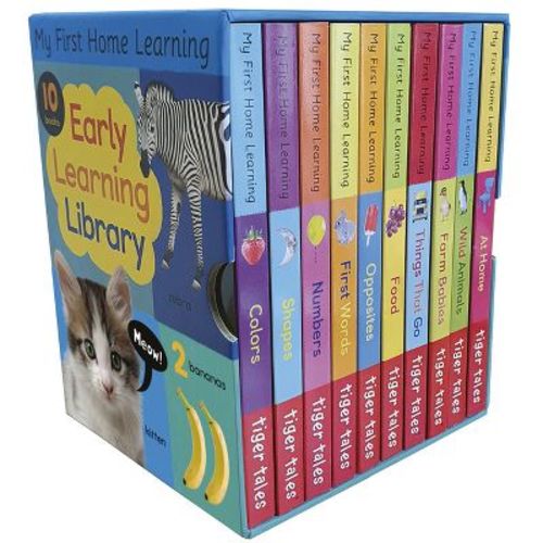 Early Learning Library - (My First Home Learning) by Tiger Tales (Mixed Media Product)
