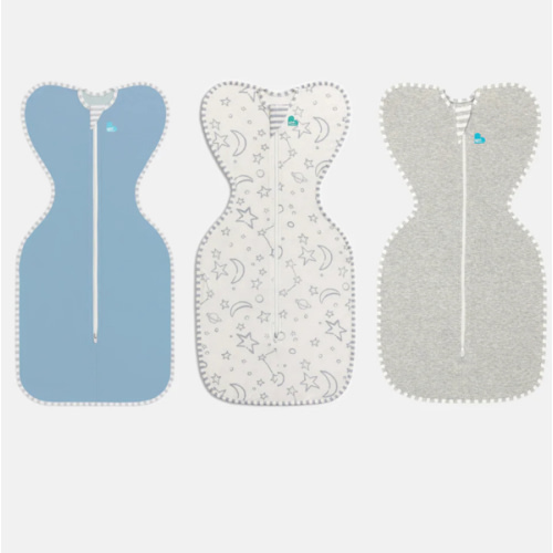 Swaddle Up™ Starter Bundle 1.0 TOG Blue Cotton & Bamboo – Love to Dream AU