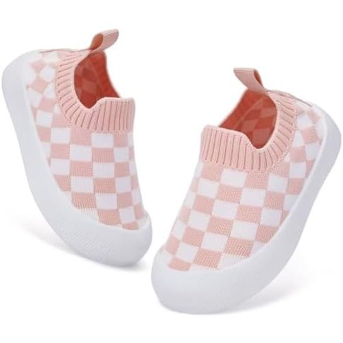 Baby Shoes Boys Girls Infant Sneakers Lightweight Breathable Mesh Non-Slip Walking Walkers 6-36 Months Toddler