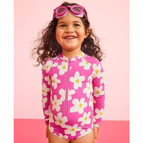 One-Piece Rashguard Swimsuit