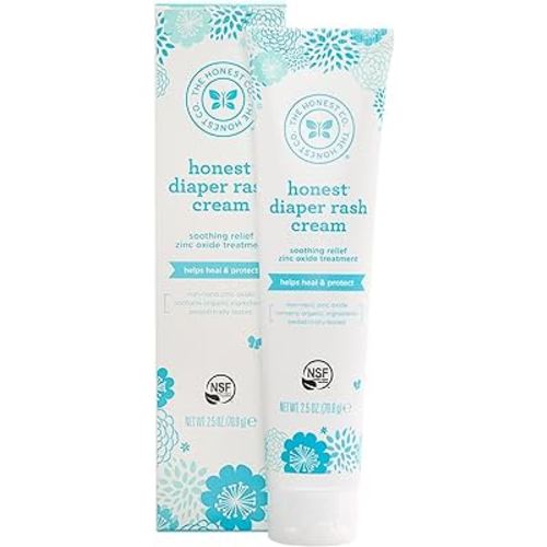 Honest Diaper Rash Cream, 2.5 Ounce