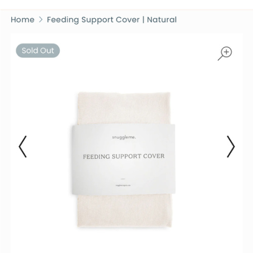 Feeding Support Cover | Natural