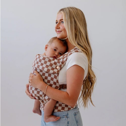 The Monarch Carrier - Mocha Check – Mabē