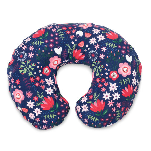 Boppy Original Nursing Pillow and Positioner, Cotton Blend, Midnight Garden