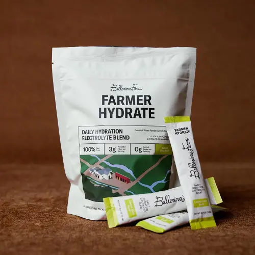 Farmer Hydrate Stick Pack Bag (Lemon Lime Basil)