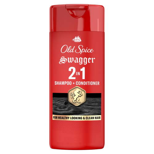 Old Spice Swagger 2in1 Shampoo and Conditioner for Men, Travel Size, 3 fl oz