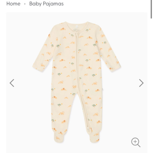 Lion Clever Zip Baby Pajamas | Baby Sleepwear | MORI US