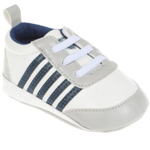 K-swiss Crib Shoes Infant Baby Boys Shoes - Sneakers And First Walking Shoes For Babies, Grey, 4