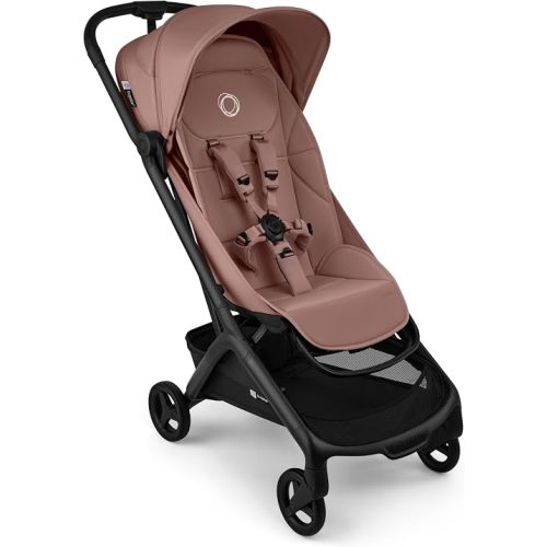 Bugaboo Butterfly 2 Plus Travel Stroller with One-Second Fold - Dusty Pink