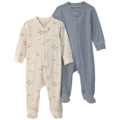Baby Boys' Safari 2-Way Zip Sleep & Play, 2-Pack