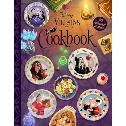 The Disney Villains Cookbook Hardcover – July 11, 2023
