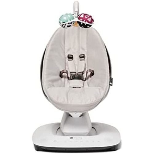 4moms mamaRoo Multi-Motion Baby Swing, Bluetooth Baby Swing with 5 Unique Motions, Grey