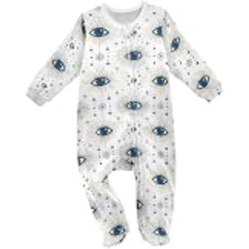 Dussdil Baby One-Piece Footies Newborn Rompers Pajamas Cotton Footed Pjs for Sleep Play Boys Girls 3-24M 1Year Old