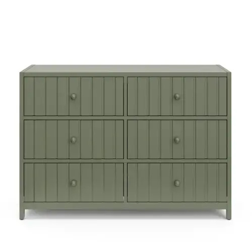 Graco Teddi 6 Drawer Double Dresser & Reviews | Birch Lane