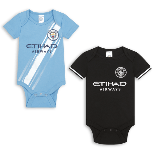 Manchester City Babygrow 2 Pack 2025/26