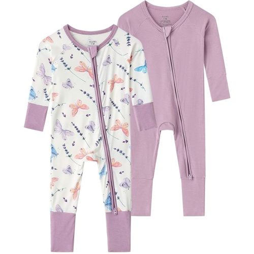 Baby Viscose from Bamboo Footless Pajamas Boys Girls Zippy Pjs Sleep 'N Play Romper - 0-24 Months