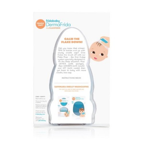 Fridababy DermaFrida The FlakeFixer 3-Step Cradle Cap System