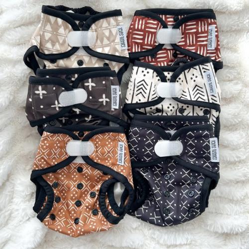 Tiny Tushies Newborn Hook & Loop Cover Bundles