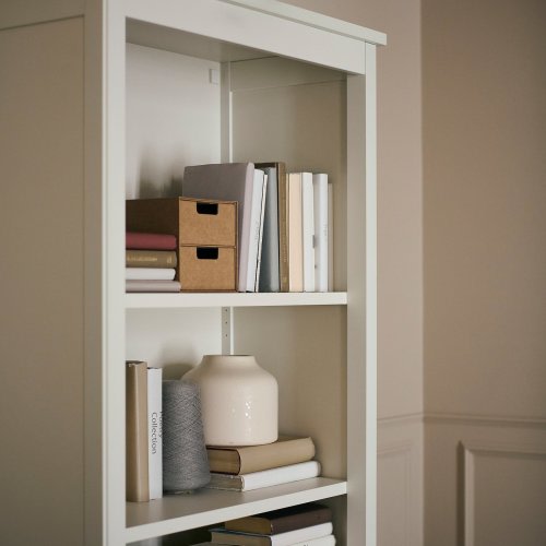 FÄRJKARL Bookcase - off-white 30 1/2x15 1/8x73 7/8 "