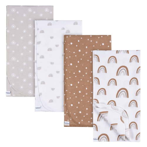 Gerber Childrenswear - Flannel Receiving Blanket - Boho Rainbow - Walmart.ca