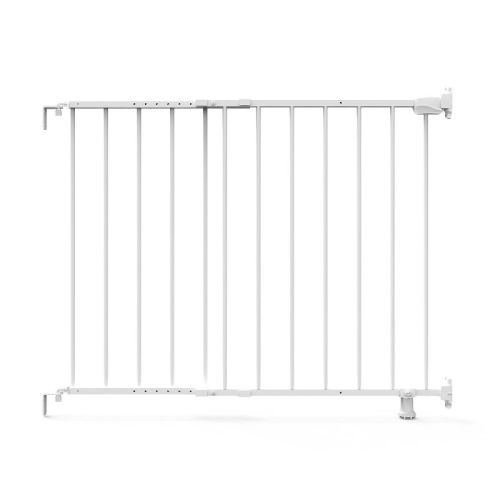 Summer by Ingenuity The Stairway Baby Gate - 42W Series: Hardware Mounted, Metal, Top of Stairs, 28 Inches High