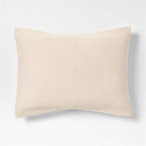 Scoop Undyed Organic Cotton Gauze Kids Pillow Sham