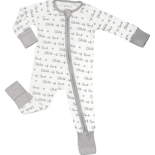 LollyBanks Baby Pajamas, 2-Way Zipper Romper, 95% Viscose Made from Bamboo and 5% Spandex, Baby Sleepers