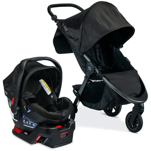 Britax B-Free & B-Safe Gen2 FlexFit Travel System - Midnight