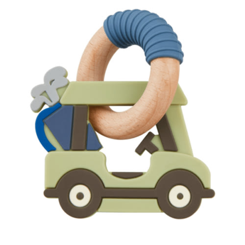 Golf Cart Silicone Teether | Mud Pie