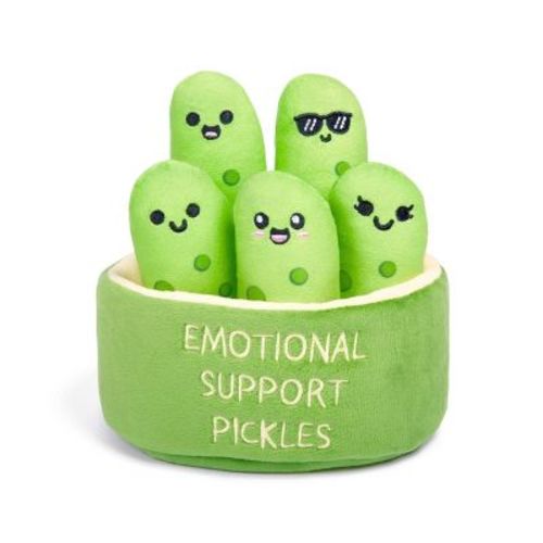 What Do You Meme? Emotional Support Pickles Stuffed Animal
