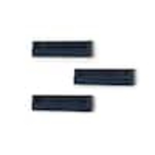 TRINITY 4 in. x 28 in. x 8 in. Navy Blue Book + Photo Display Shelf 3-Pack S3SH-DN