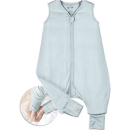 Sleeveless Soft Baby & Toddler Sleeping Sack, Breathable with Adjustable Feet Cuffs & Anti-Slip Grip
