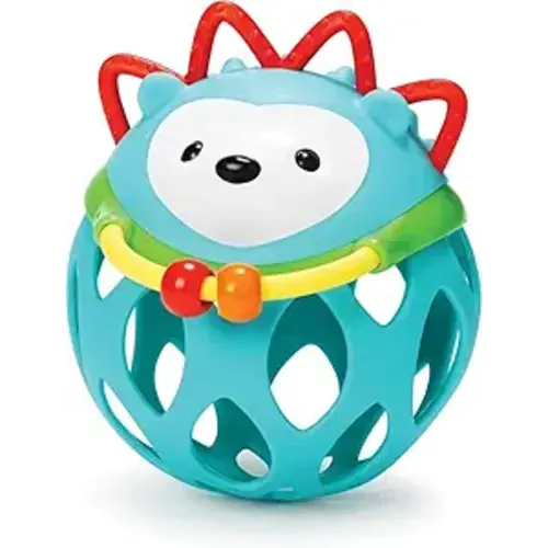 Skip Hop Baby Rattle Toy, Explore and More Roll Around Rattle, Hedgehog