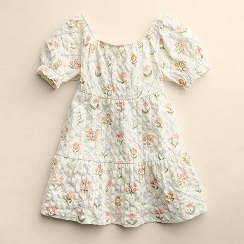 Baby & Toddler Girl Little Co. by Lauren Conrad Tiered Puff Sleeve Dress