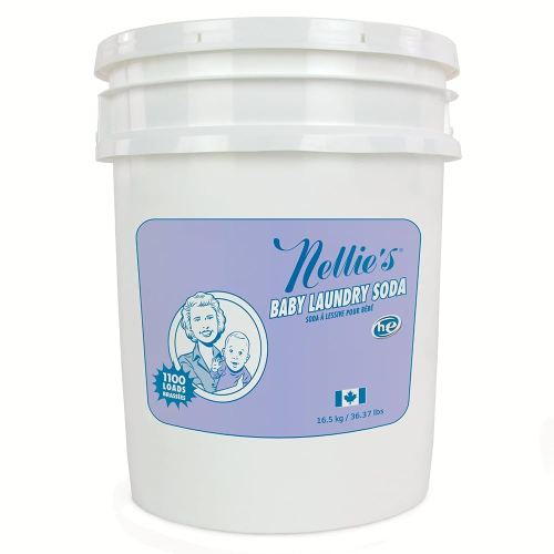 Nellie's Baby Laundry Soda - Hypoallergenic Powdered Laundry Detergent For Babies & Children - 1,110 Load