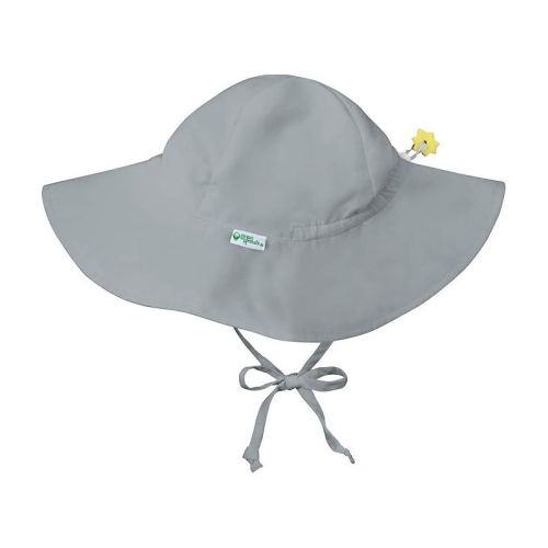 Green Sprouts Baby/Toddler UPF 50+ Eco Brim Hat - Gray - 0/6 Months